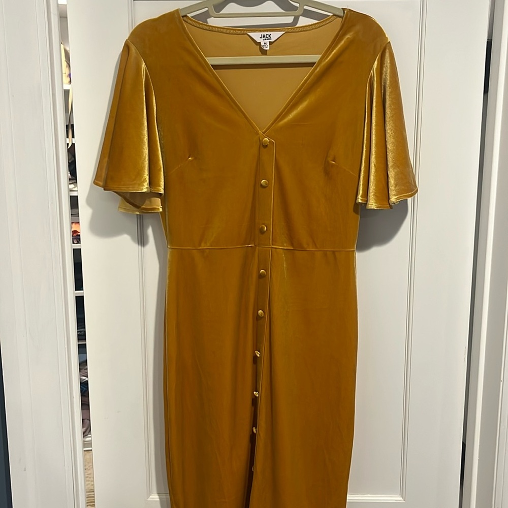 JACK BY BBDAKOTA VELVET DRESS